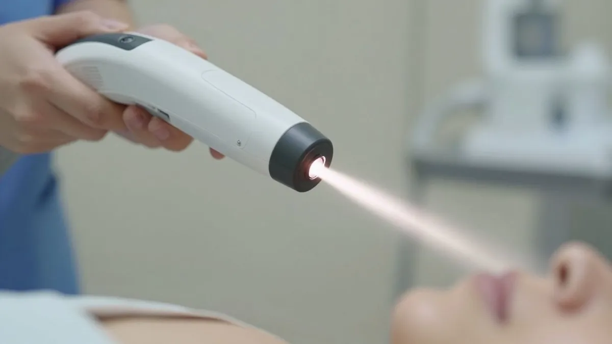Laser para tratamento de incontinência urinária em clínica médica.